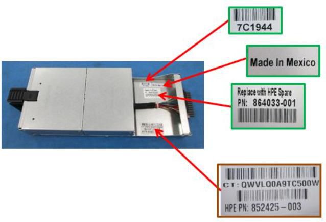 Hewlett Packard Enterprise APOLLO K6000 SPS FRONT Fan