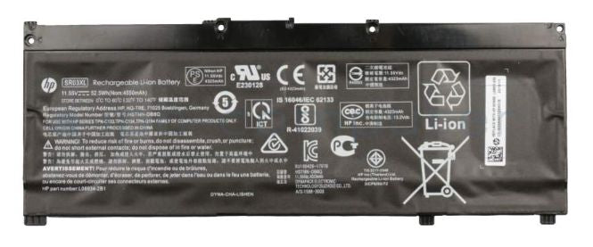 HP 52.5Wh Li-ion laptop battery