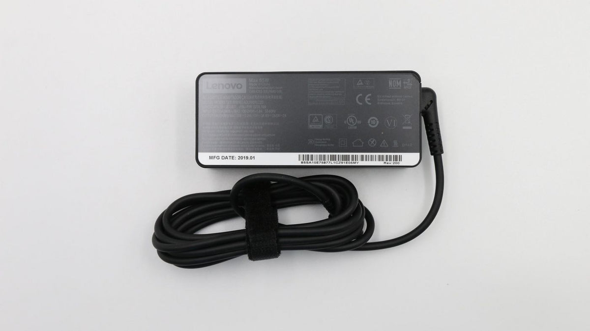 Lenovo 65W dual-port laptop adapter