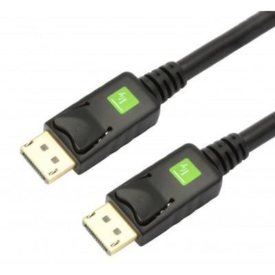 Techly Audio/Video Displayport M/M