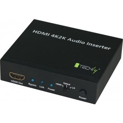 Techly Hdmi 4K2K Audio Inserter