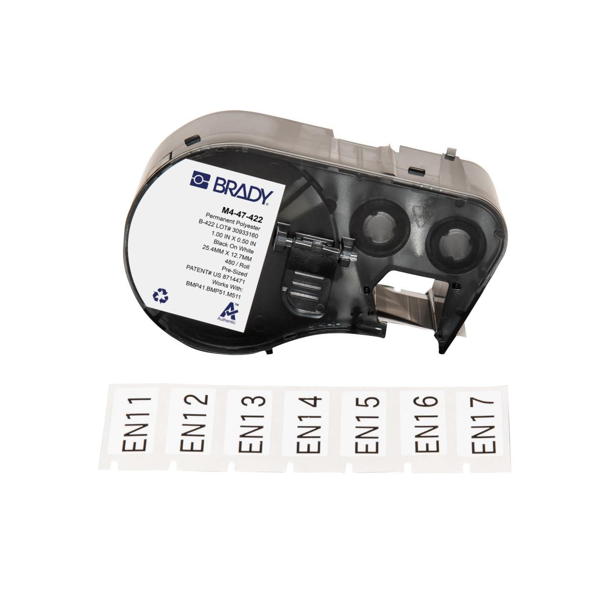 Brady BMP41/BMP51/BMP53/M511 Label