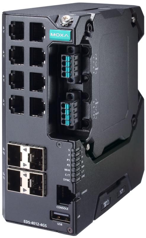 Moxa EDS-4012-4GS-LV