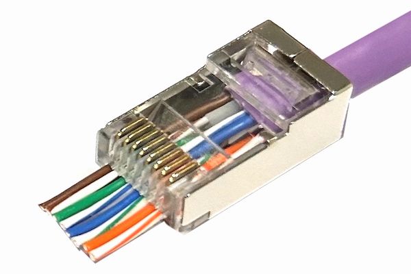 MicroConnect Modular EZ Plug RJ45 8P8C