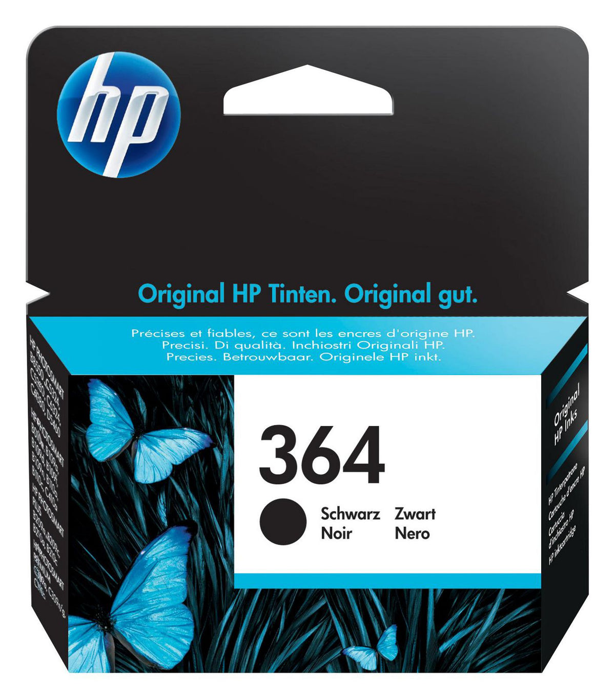 HP Ink Black, 9ml No. 364