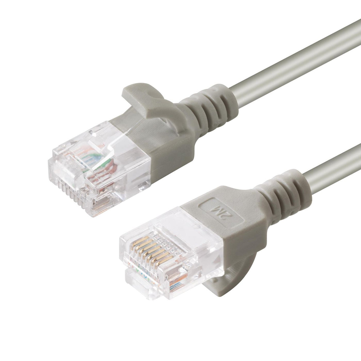 MicroConnect U/UTP CAT6 20M Grey Slim