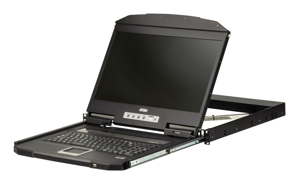 Aten 1U Short Depth USB HDMI