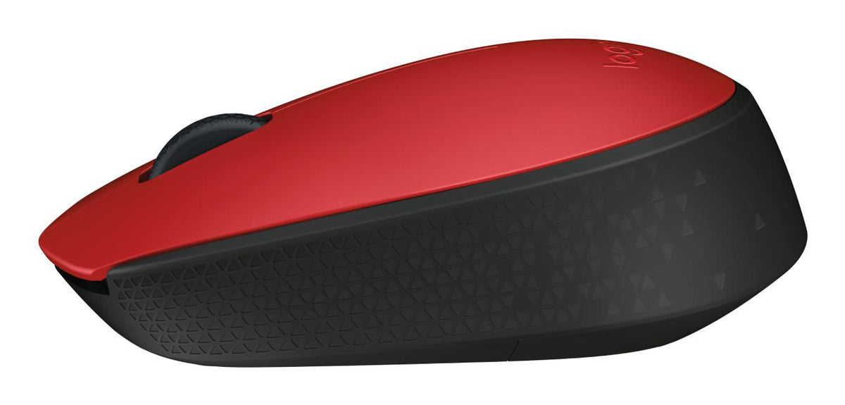 Logitech M171 Mouse, Wireless Red