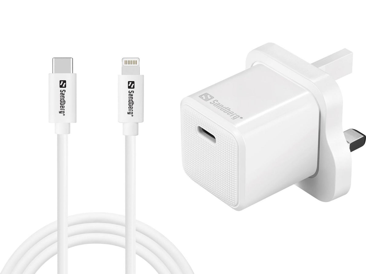 Sandberg USB-C AC 20W Charger UK +