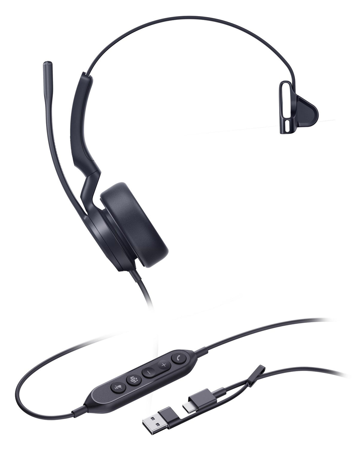 Yealink UH44 Mono Teams USB-C/A