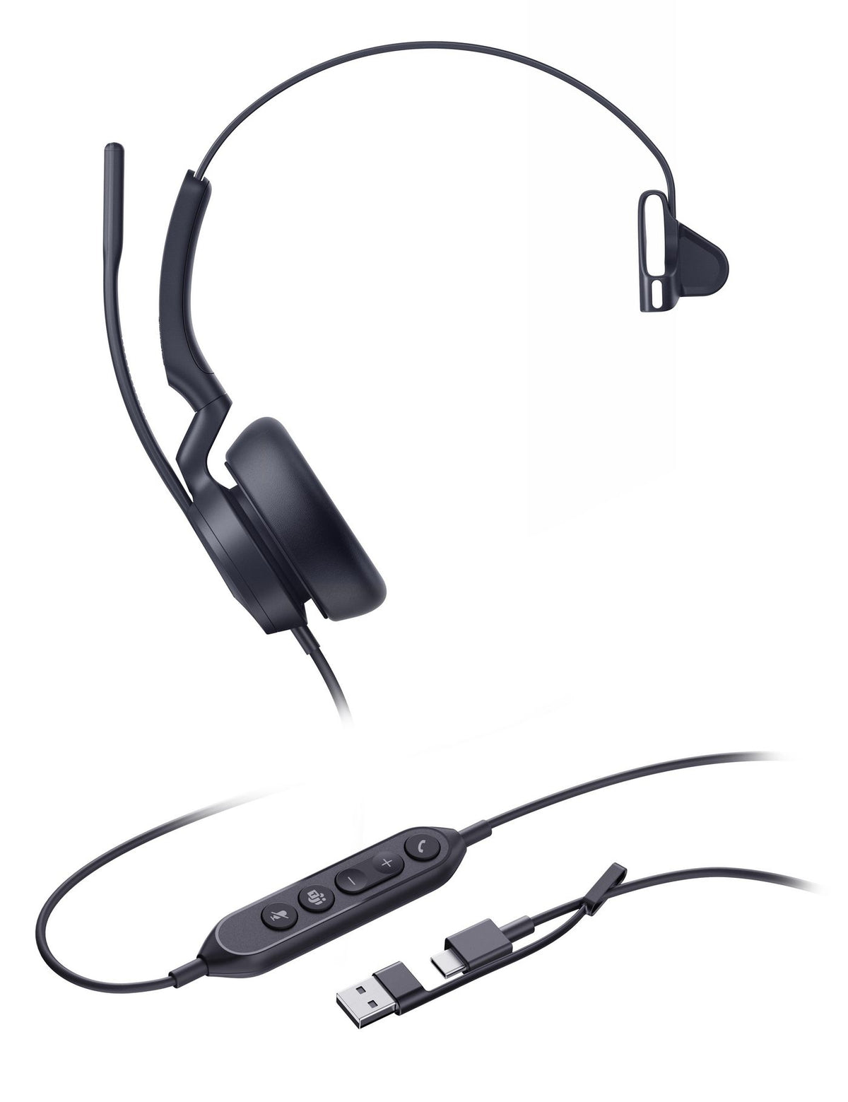 Yealink UH46 Mono Teams USB-C/A