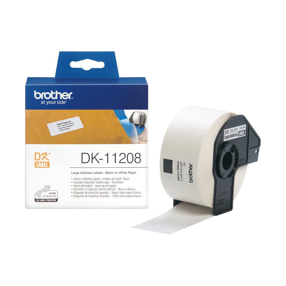 Brother Address Labels Large 400-Pack