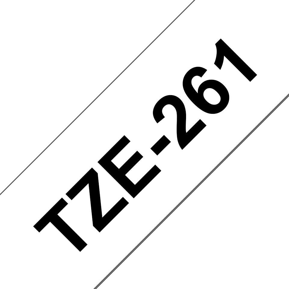 Brother TZE261 36MM BLACK ON WHITE