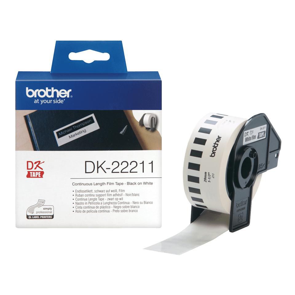 Brother White Continous Plastic Film