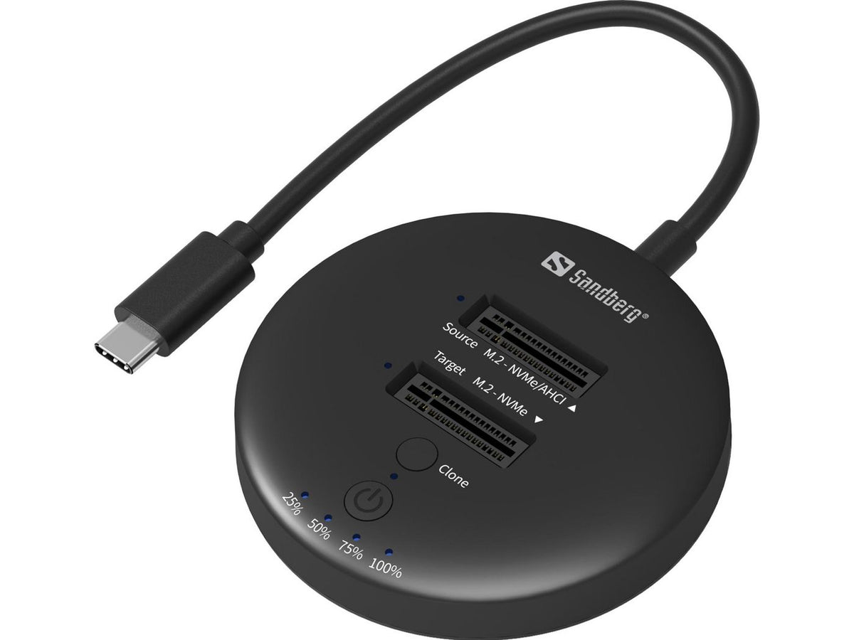 Sandberg USB3.2 Cloner Dock for NVMe