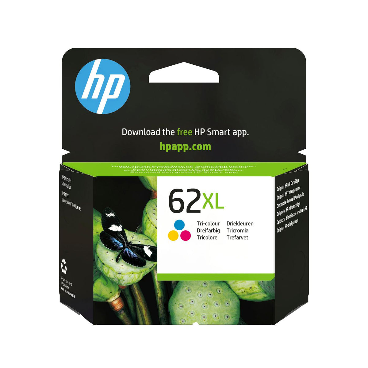 HP Ink C/M/Y, 9ml