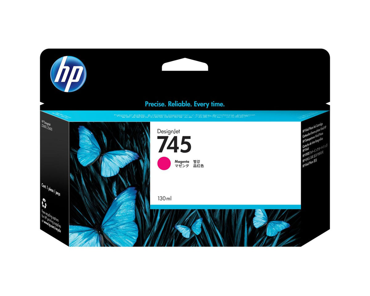 HP Ink/745 130-ml Magenta