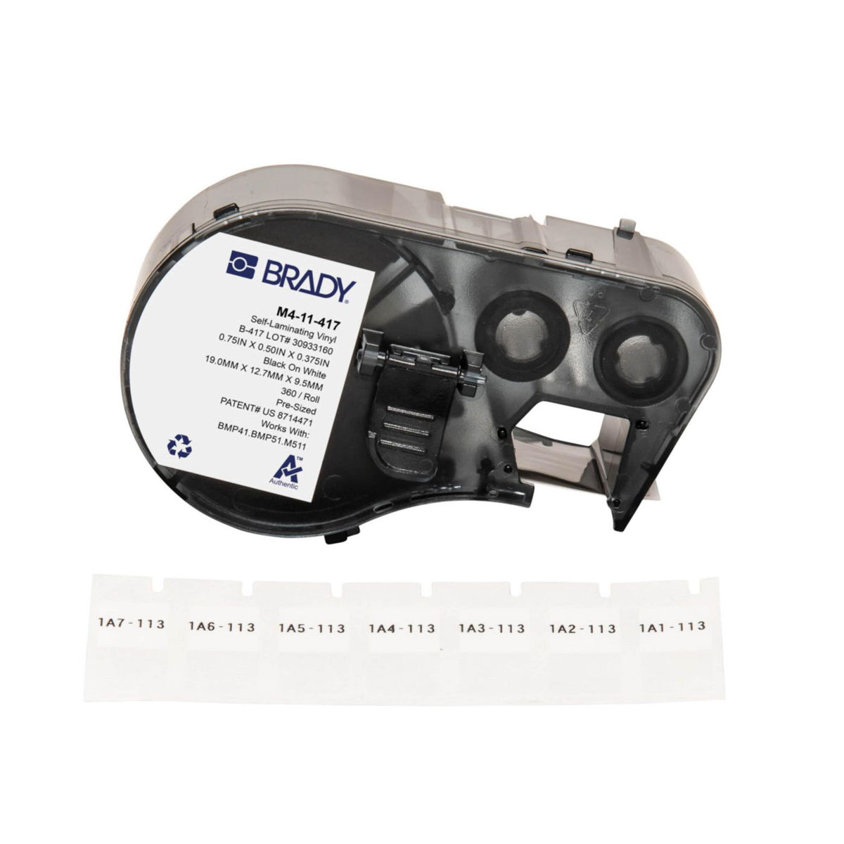 Brady BMP41/BMP51/BMP53/M511 Label