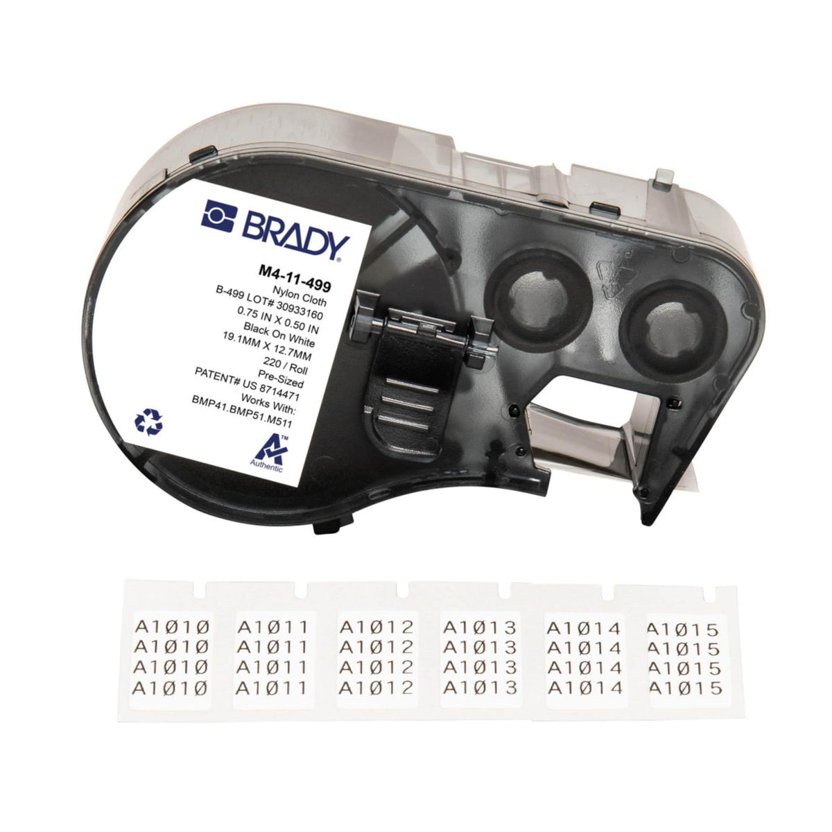 Brady BMP41/BMP51/BMP53/M511 Label