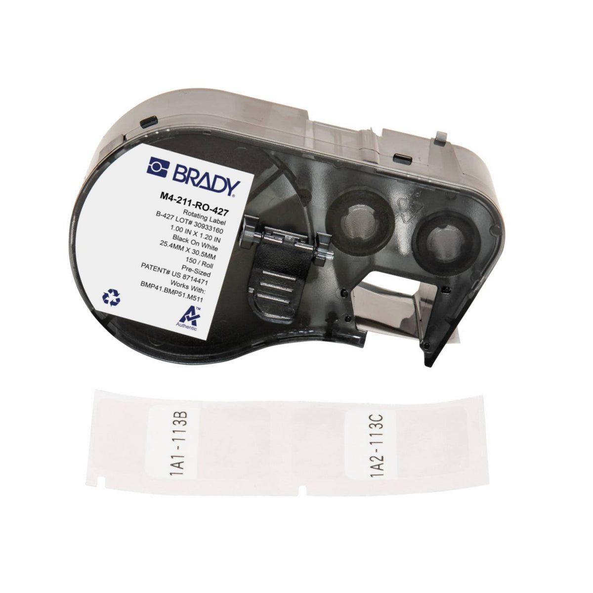 Brady Rotating Self-laminating
