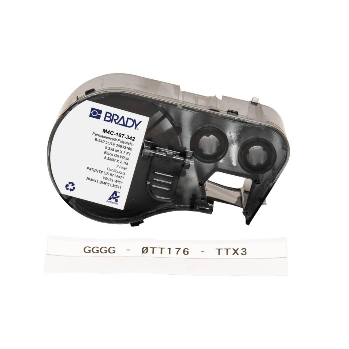 Brady BMP41/BMP51/BMP53/M511 Label