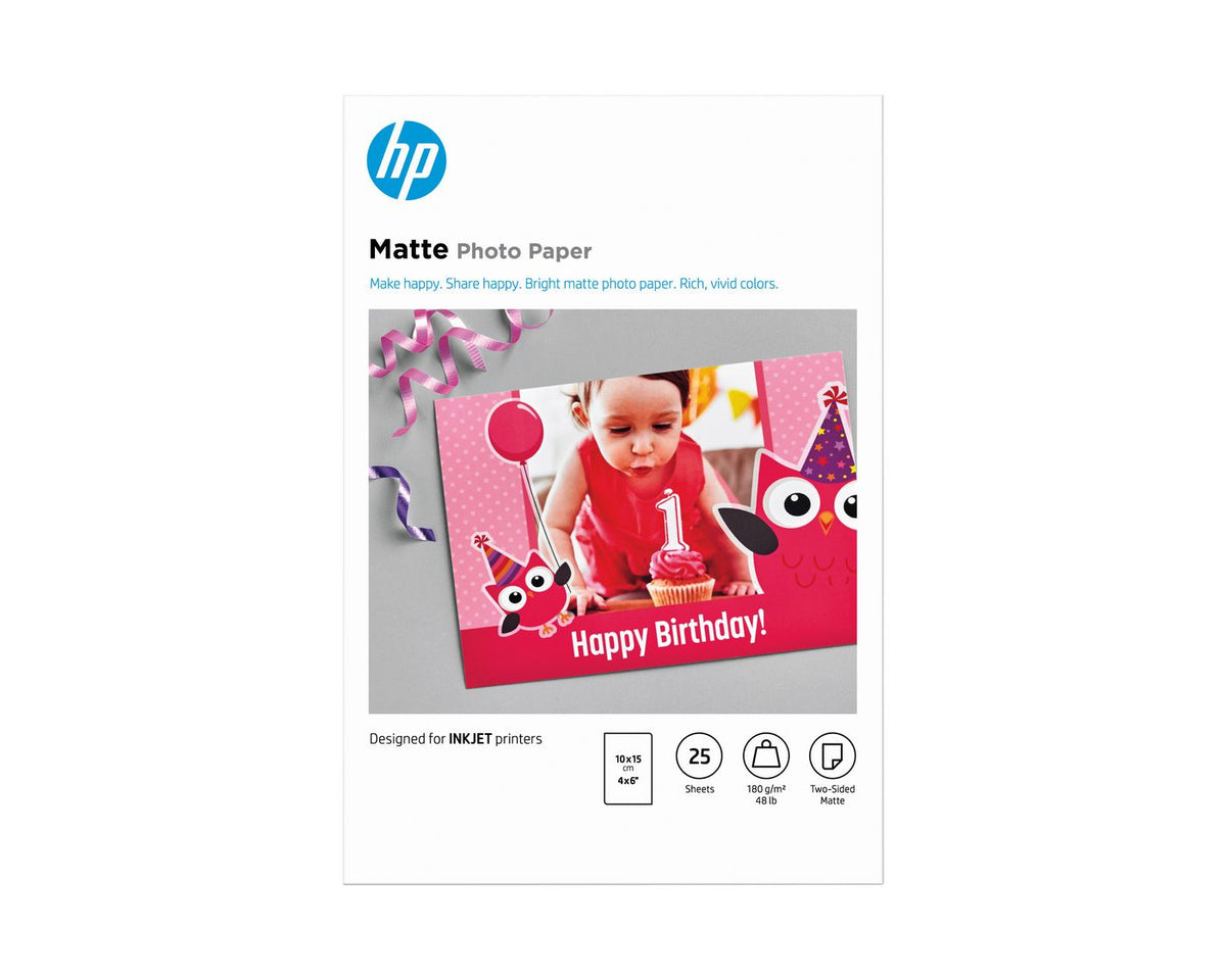 HP Matte FSC Photo Paper 4x6
