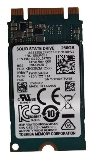 Lenovo 256GB M.2 2242 PCIe 3.0 SSD