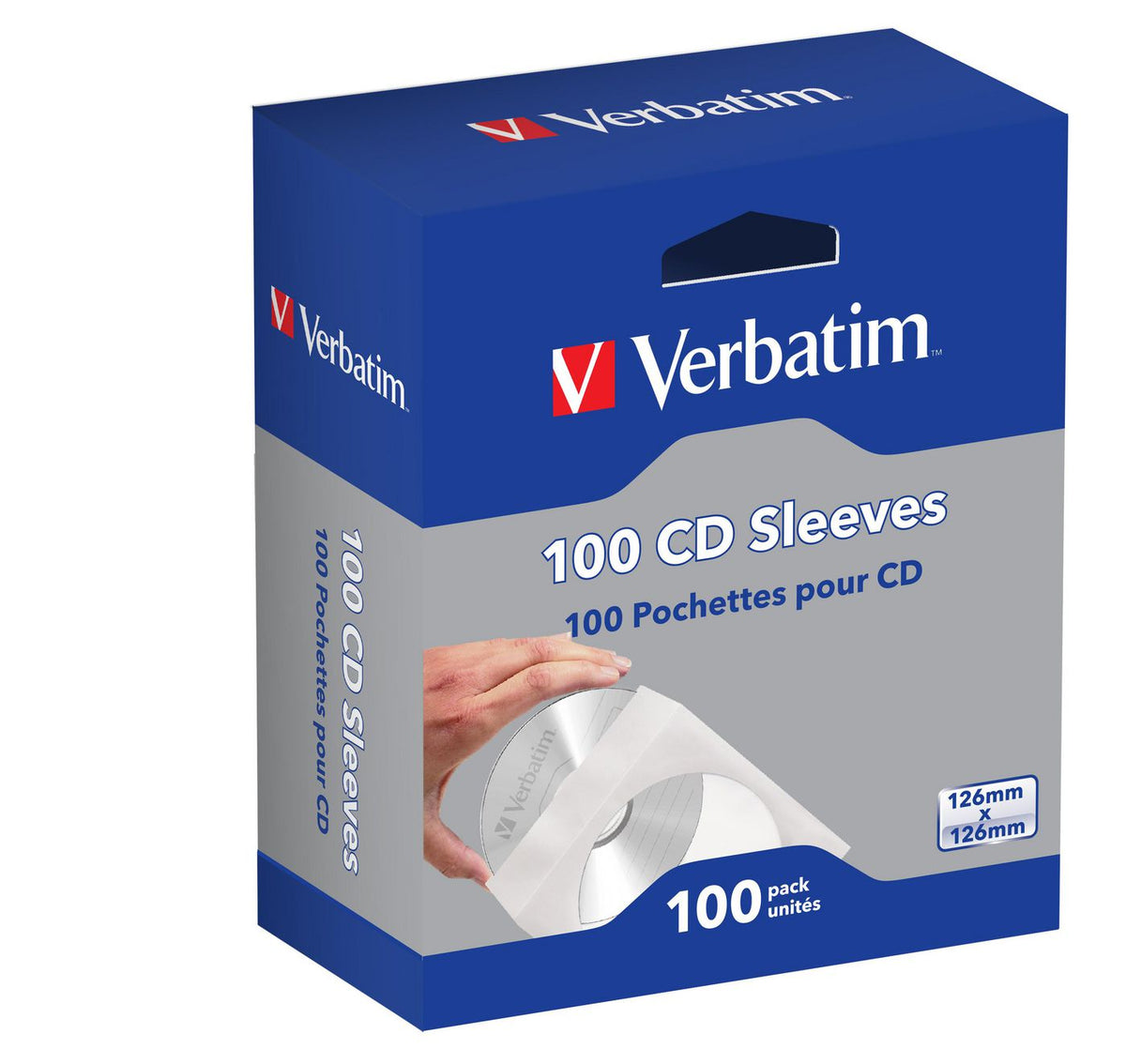 Verbatim CD PAPER SLEEVES 100 PACK
