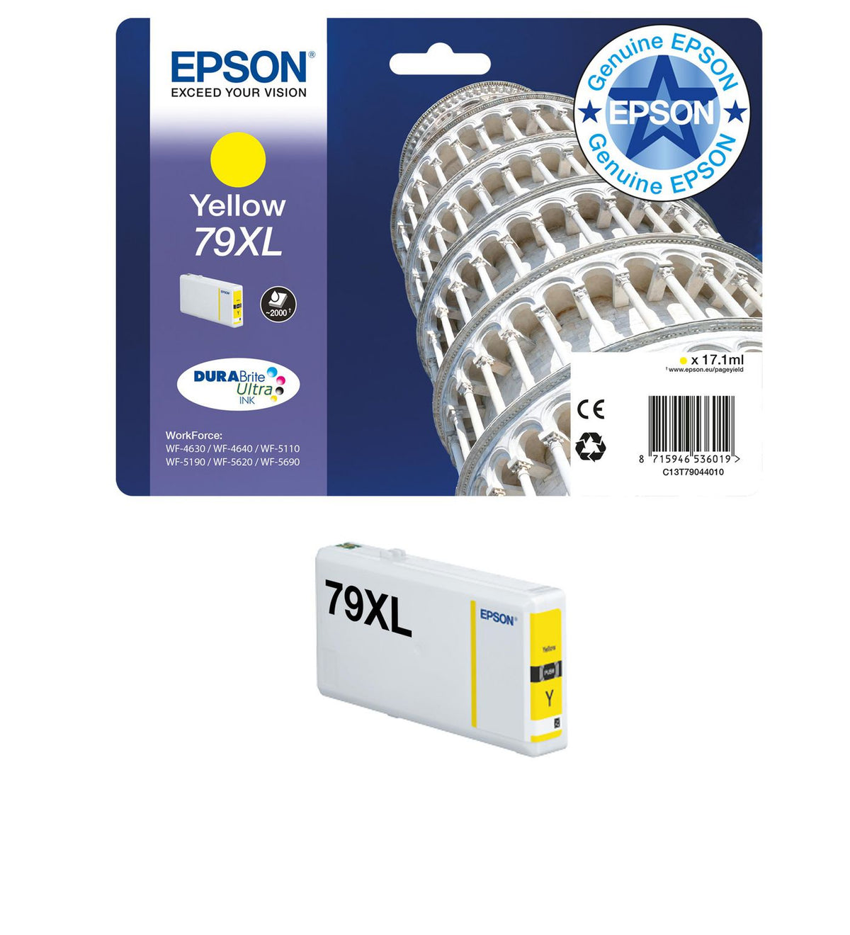 Epson T7913 Magenta Ink Cartridge L
