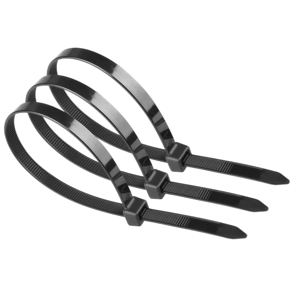 MicroConnect Cable tie 100pcs Black, 292mm