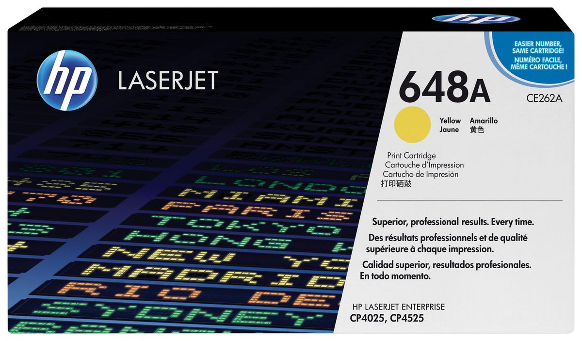 HP Toner Yellow Cartridge