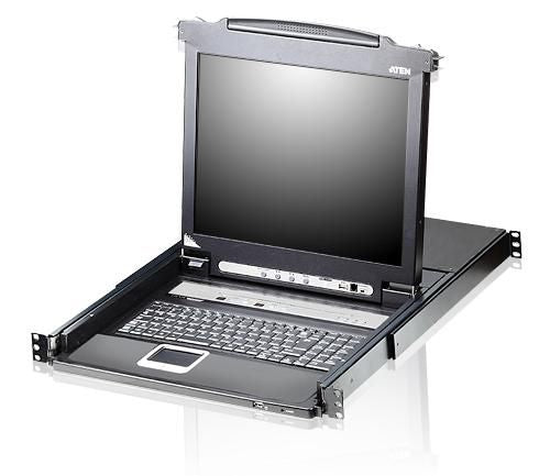 Aten 8 Port 19" LCD KVMP Switch,