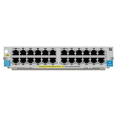 Hewlett Packard Enterprise 24-port Gig-T PoE+ v2 zl Modul