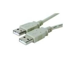 MicroConnect USB2.0 A-A 1m M-M, Grey
