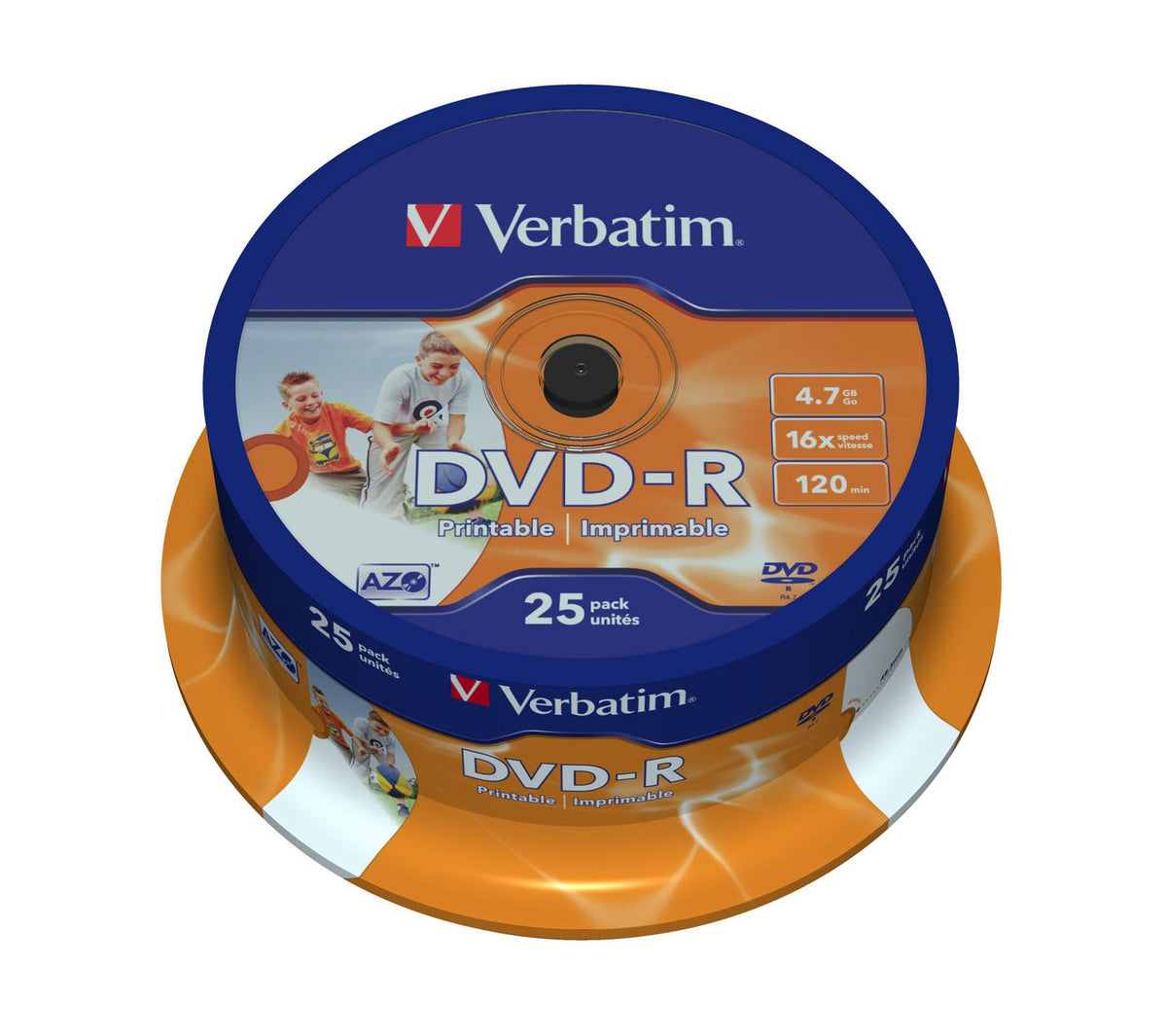 Verbatim DVD-R, General, 16X, 4.7GB