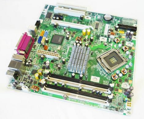 HP System board Intel micro BTX