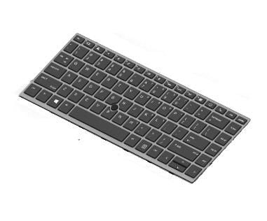 HP KYBD SR BL -EURO