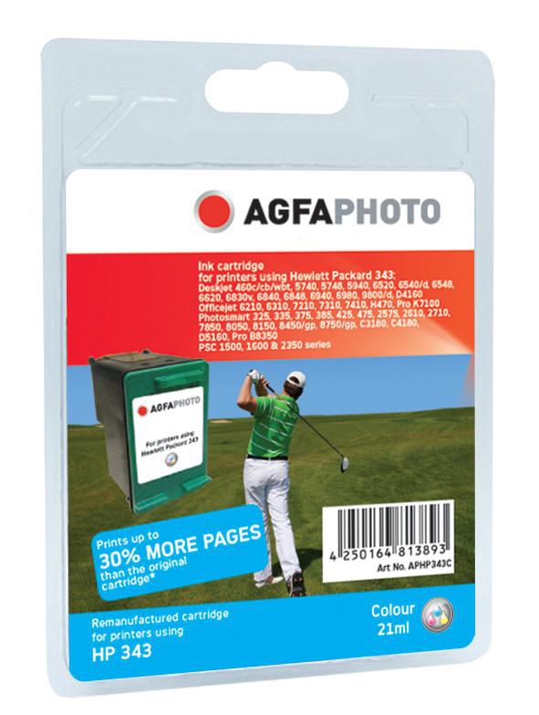 AgfaPhoto Ink Color, HP No. 343