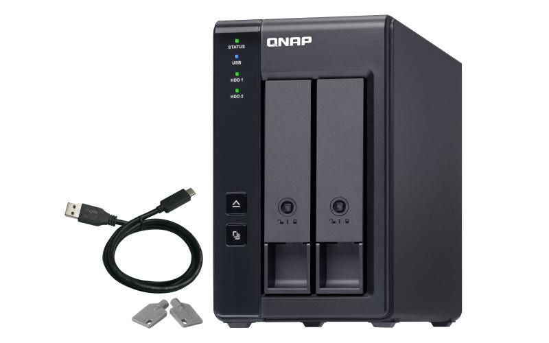 QNAP 2 bay NAS