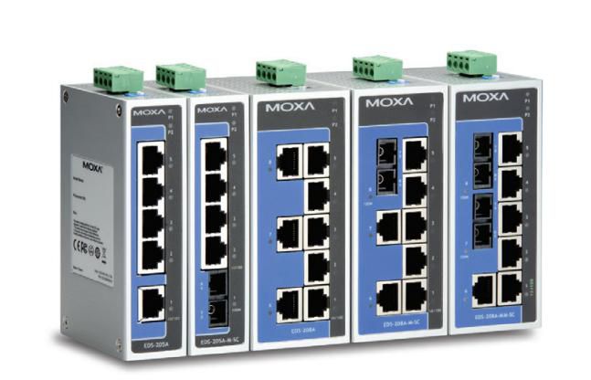 Moxa EDS-205A-M-SC