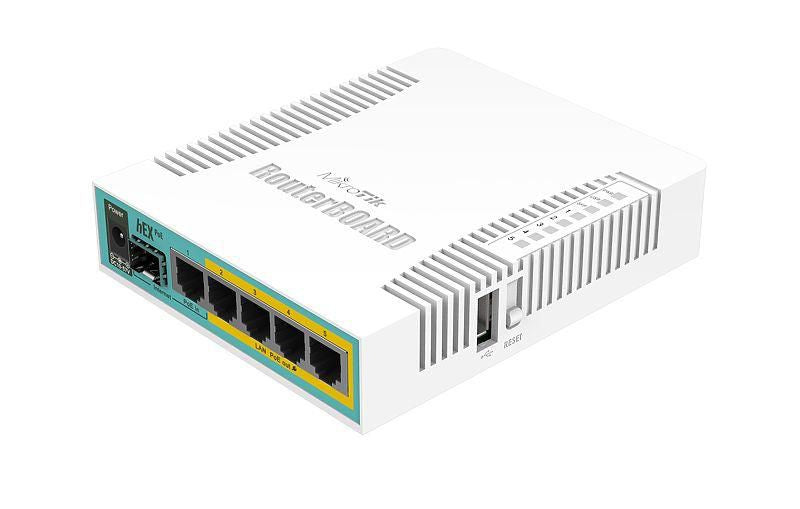 MikroTik hEX PoE with 800MHz CPU