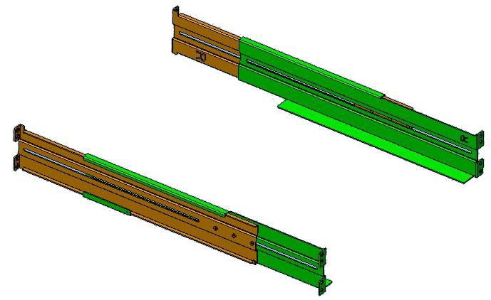 PowerWalker Rack Mount Kit - RK7 1U