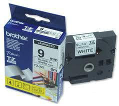 Brother P-Touch Tape Black on White