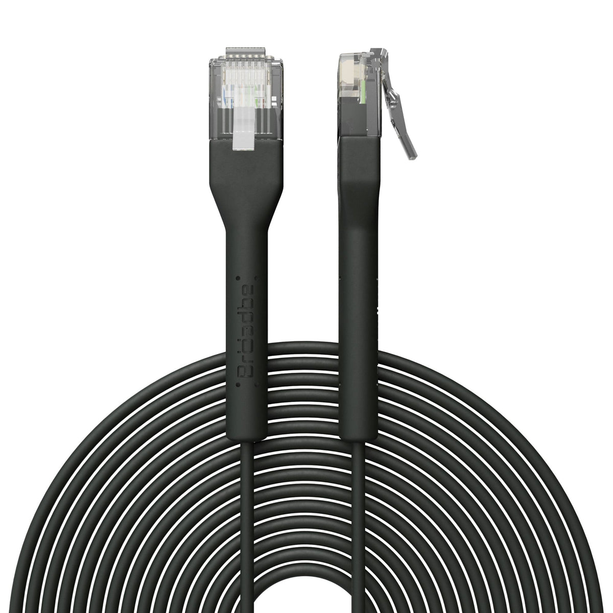 Broadbe Slim Patch Cable 5G Black 8m BTP-I32C6-BK-8M