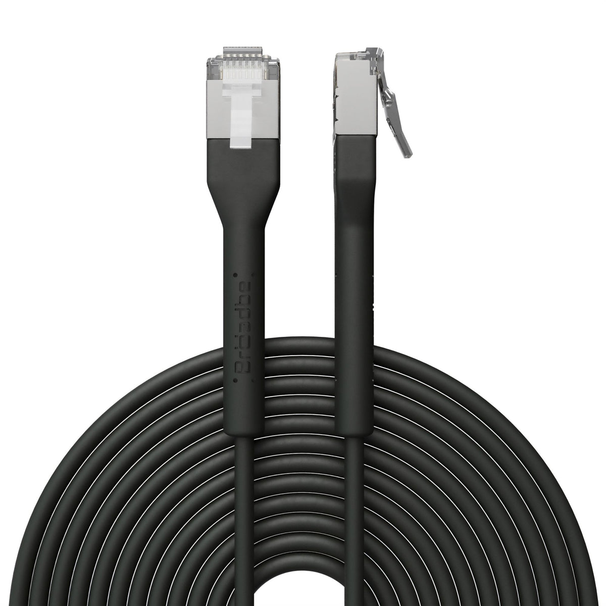 Broadbe Slim Patch Cable 10G Black 8m BTP-I32C6A-BK-8M