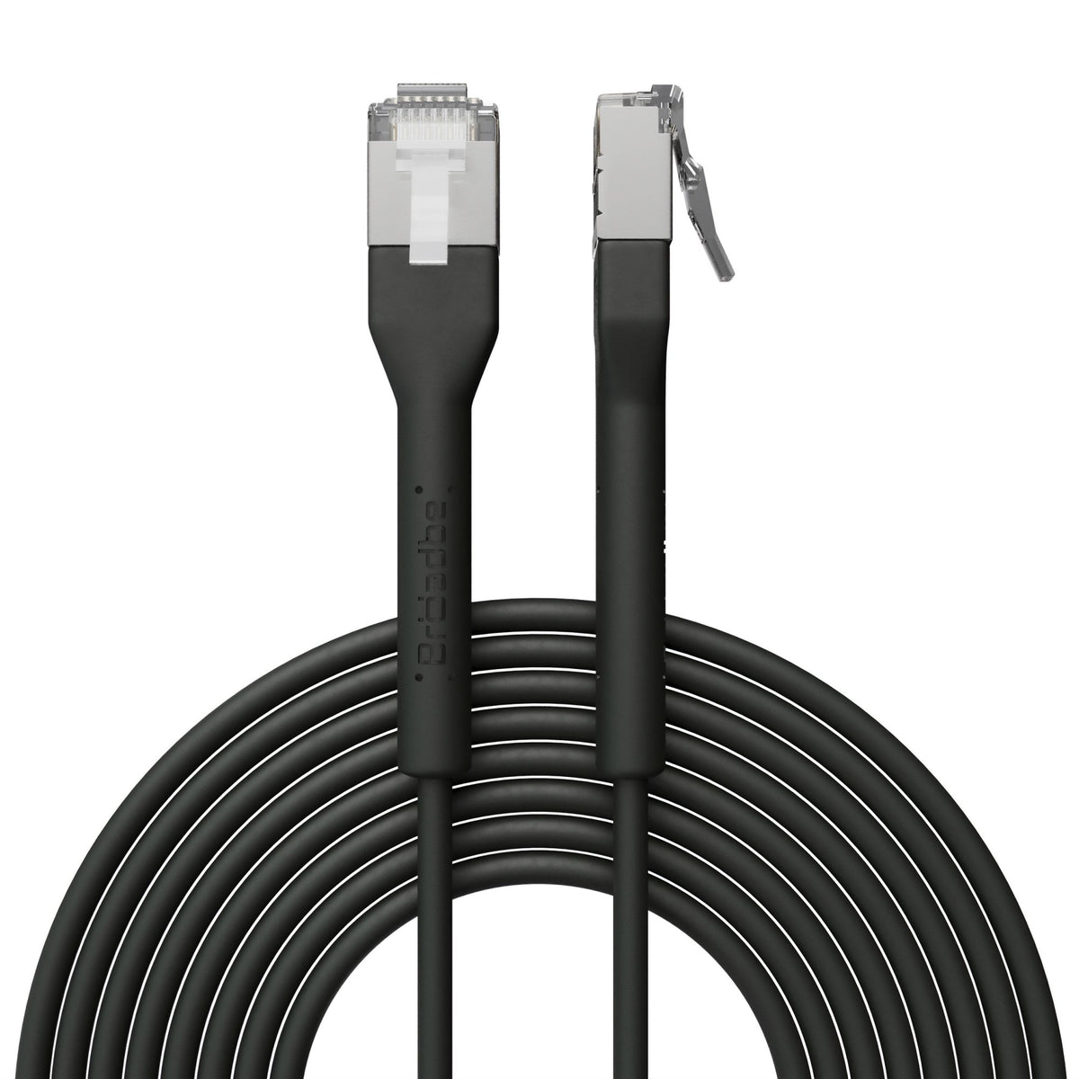 Broadbe Slim Patch Cable 10G Black 2m BTP-I32C6A-BK-2M