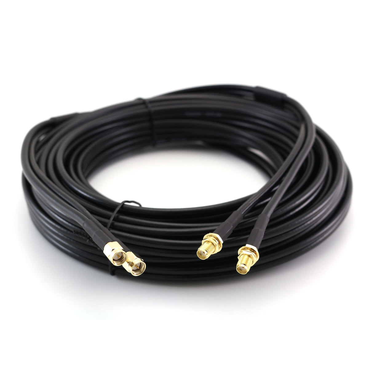 OEM SMA Male to SMA Female 10m Twin Coaxial Cable CC-SM-SF-10-D