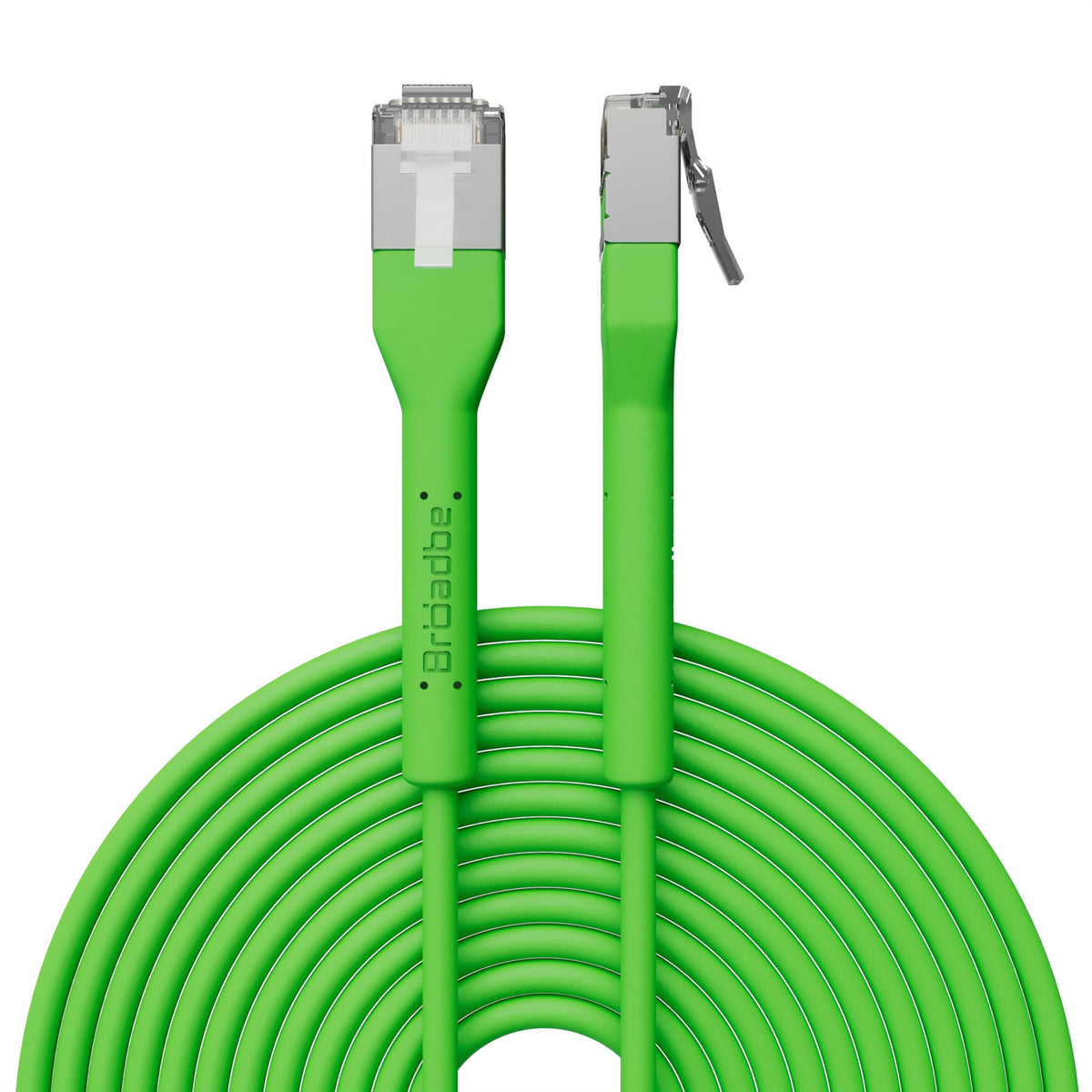 Broadbe Slim Patch Cable 10G Green 8m BTP-I32C6A-GR-8M