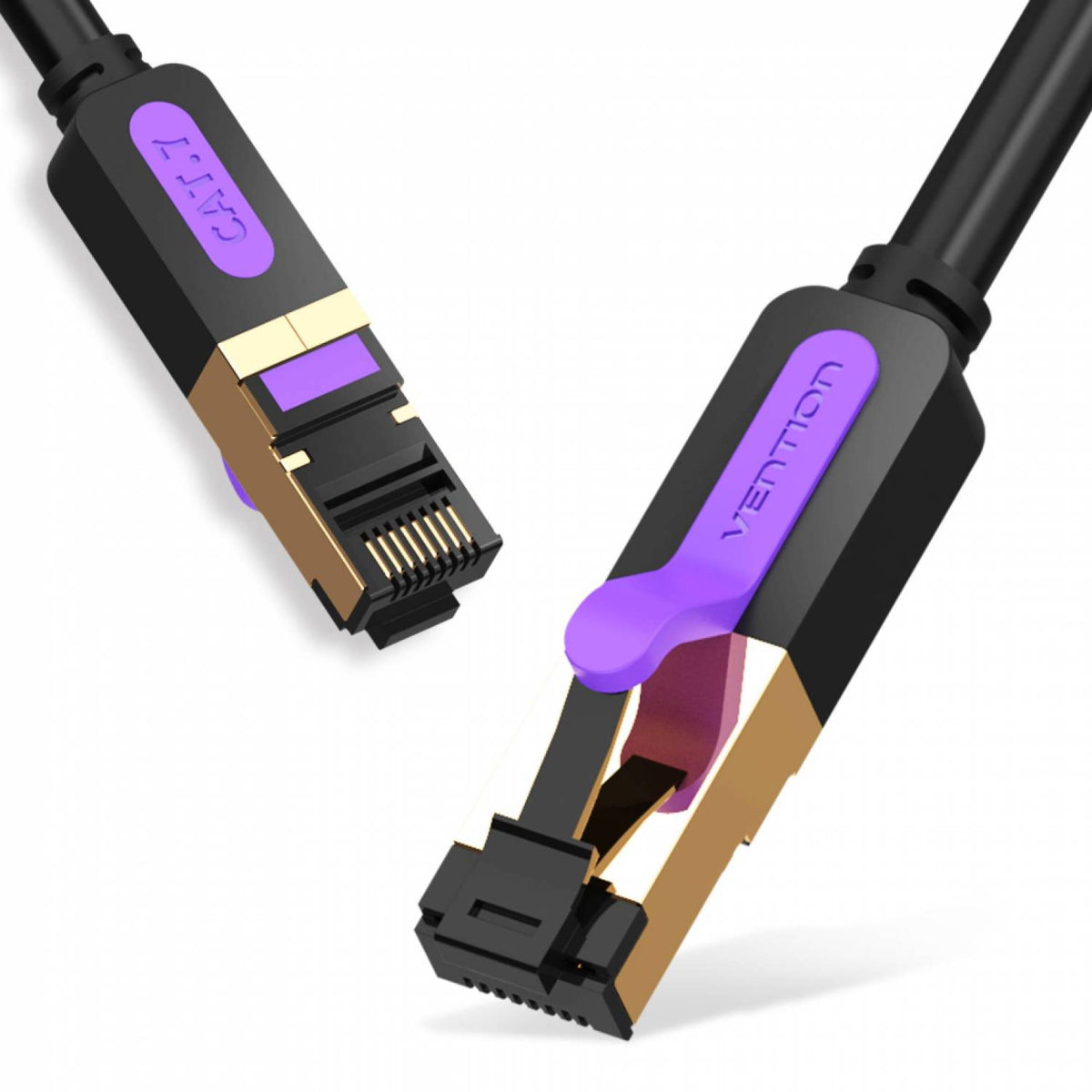 Vention Patch Cable SSTP Cat7 1.5m Black ICDBG