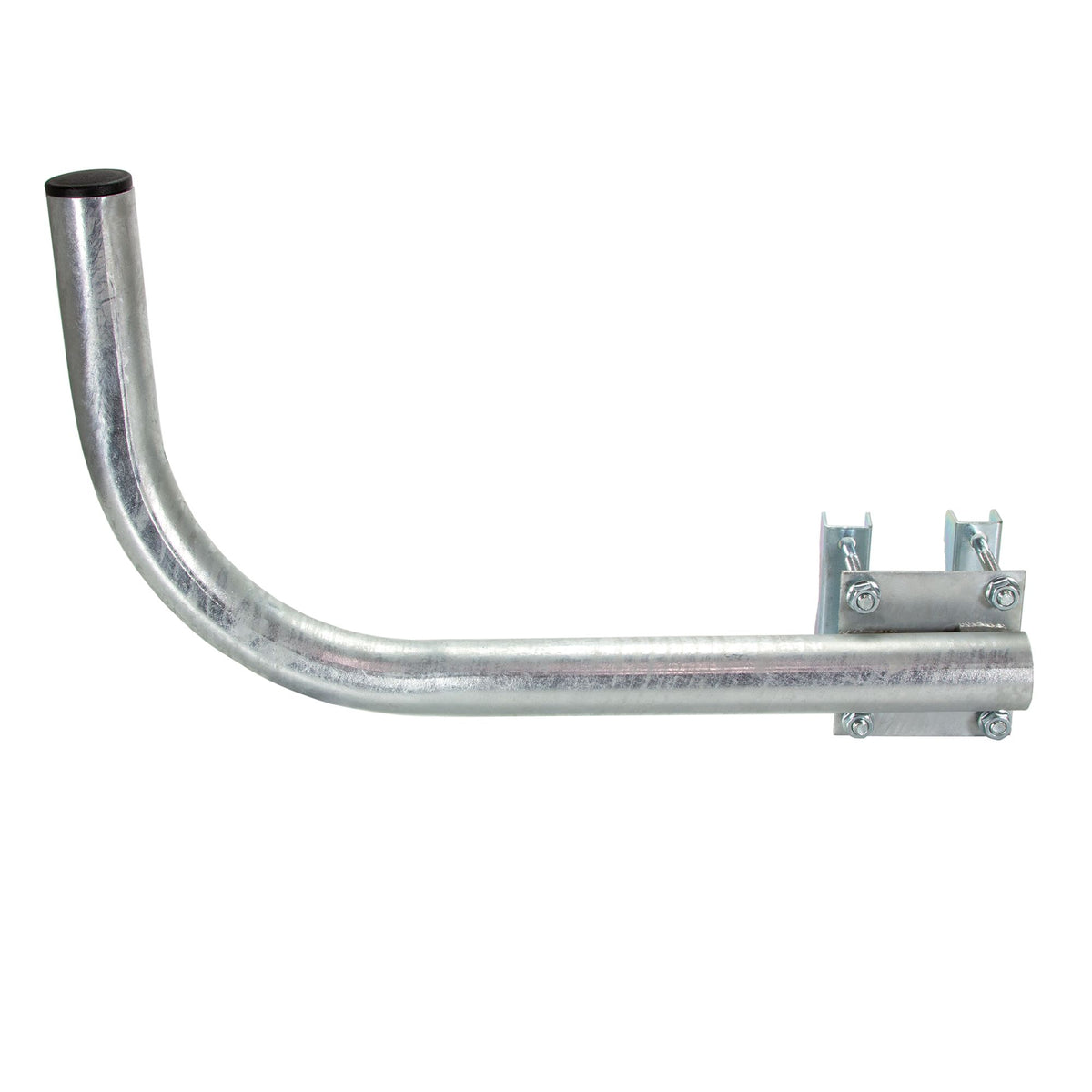 OEM Metal Pipe Mount Bracket Ø38mm L450 Bottom Right 02.007